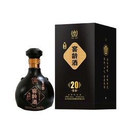 52%vol北京軍功窖齡酒（黑）